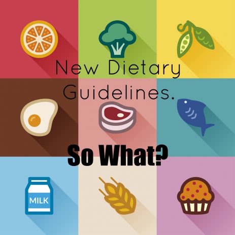 new dietary guidelines
